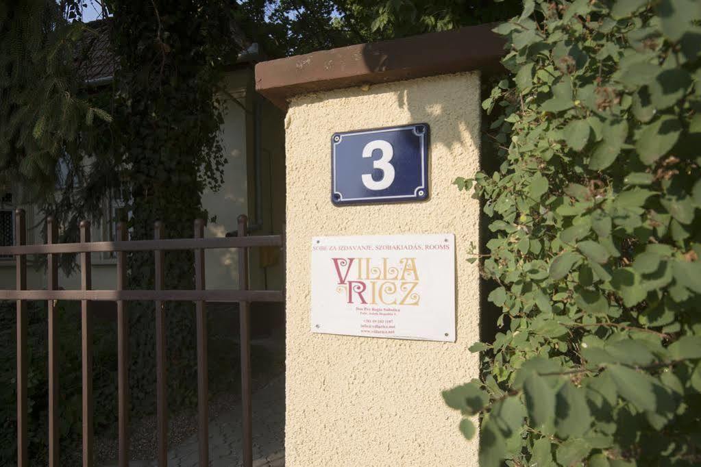 Villa Ricz Палич Екстер'єр фото
